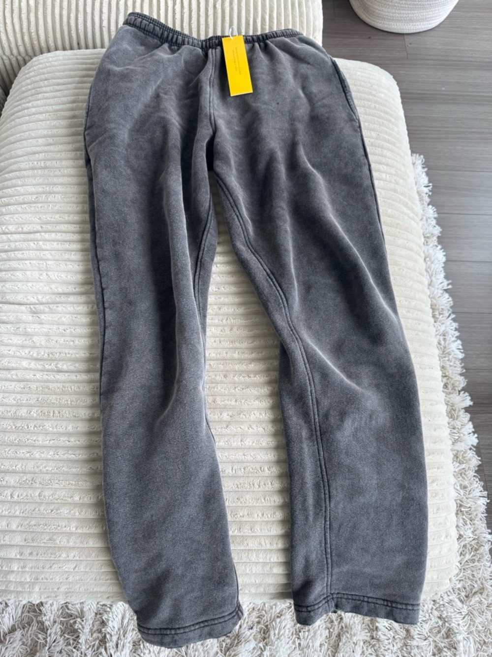 Men's Gray Fleece Sweatpants Joggers